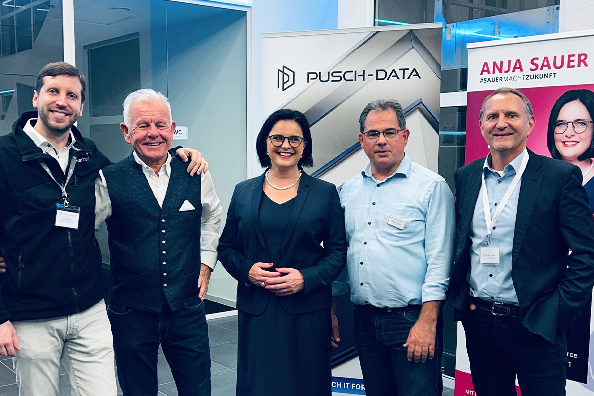 Diskussionsreicher Abend bei der MIT Göppingen im Unternehmen PUSCHDATA ...